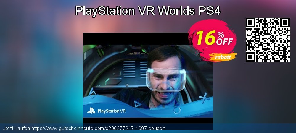 PlayStation VR Worlds PS4 ausschließenden Promotionsangebot Bildschirmfoto