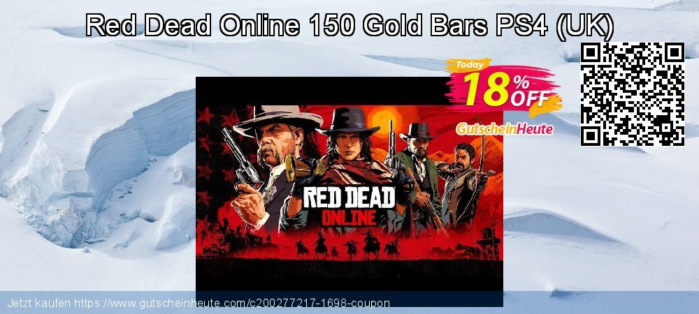 Red Dead Online 150 Gold Bars PS4 - UK  besten Nachlass Bildschirmfoto