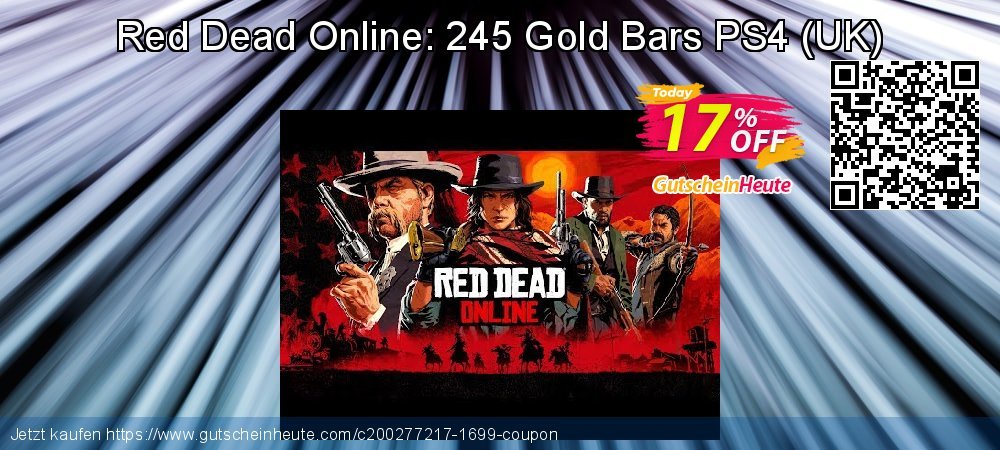 Red Dead Online: 245 Gold Bars PS4 - UK  Sonderangebote Diskont Bildschirmfoto