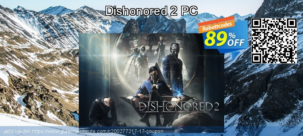 Dishonored 2 PC Exzellent Förderung Bildschirmfoto