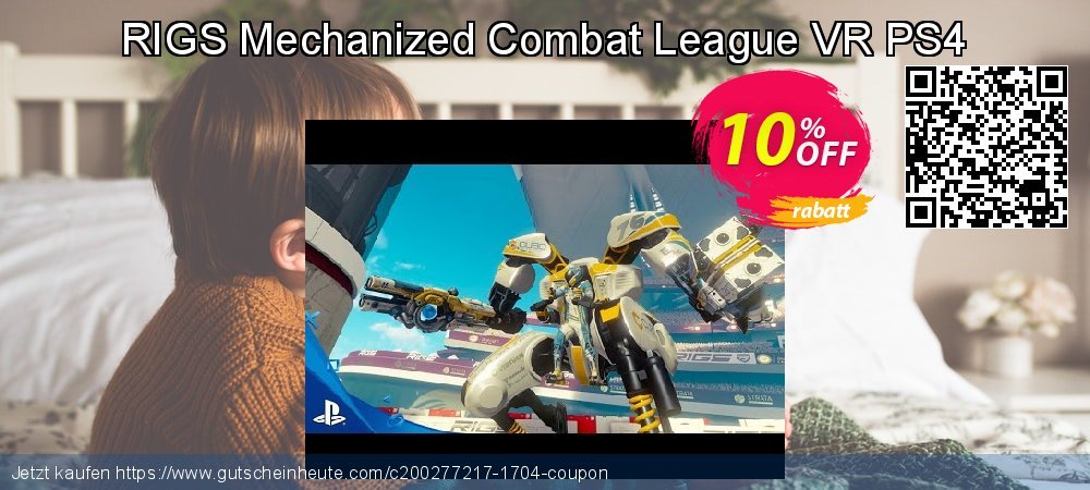 RIGS Mechanized Combat League VR PS4 wunderbar Außendienst-Promotions Bildschirmfoto