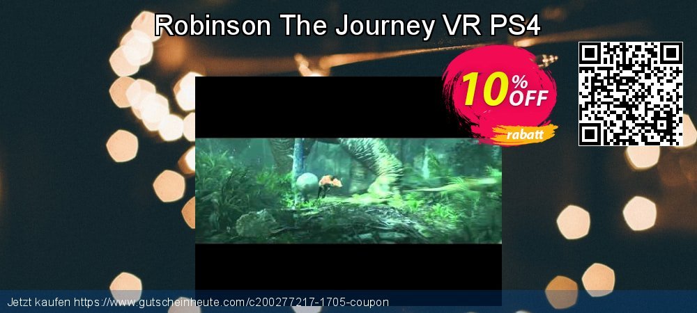 Robinson The Journey VR PS4 atemberaubend Preisreduzierung Bildschirmfoto