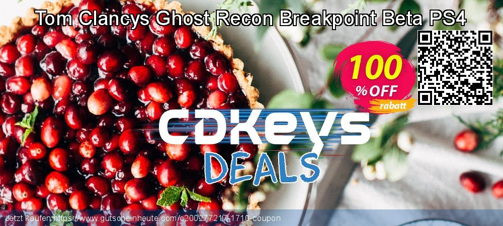 Tom Clancys Ghost Recon Breakpoint Beta PS4 überraschend Rabatt Bildschirmfoto