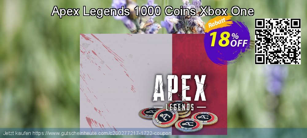 Apex Legends 1000 Coins Xbox One genial Preisreduzierung Bildschirmfoto