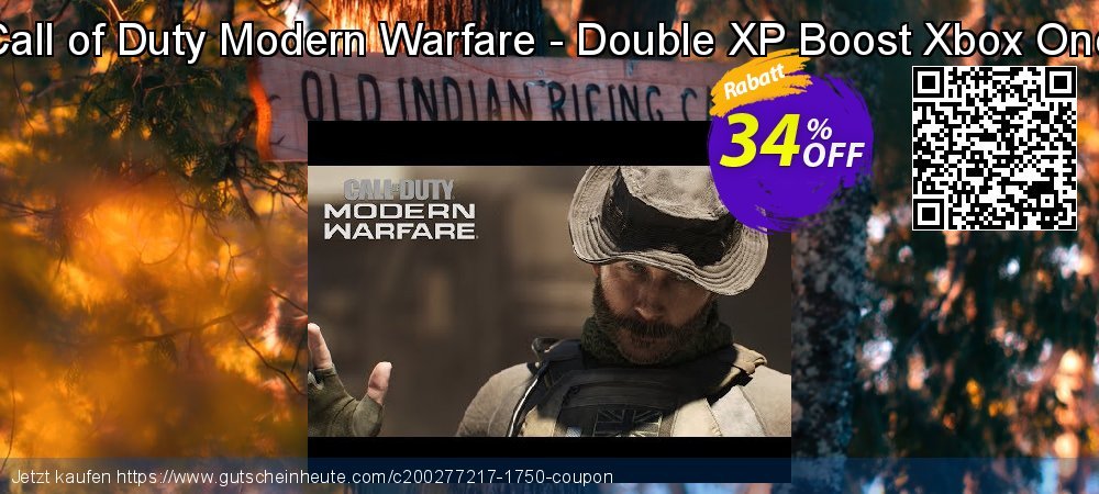 Call of Duty Modern Warfare - Double XP Boost Xbox One umwerfenden Diskont Bildschirmfoto