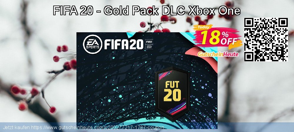 FIFA 20 - Gold Pack DLC Xbox One exklusiv Verkaufsförderung Bildschirmfoto