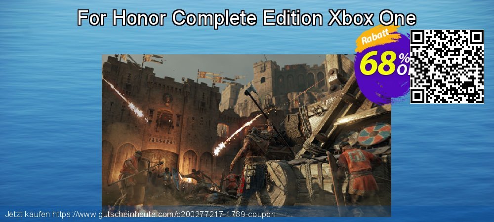 For Honor Complete Edition Xbox One ausschließlich Außendienst-Promotions Bildschirmfoto