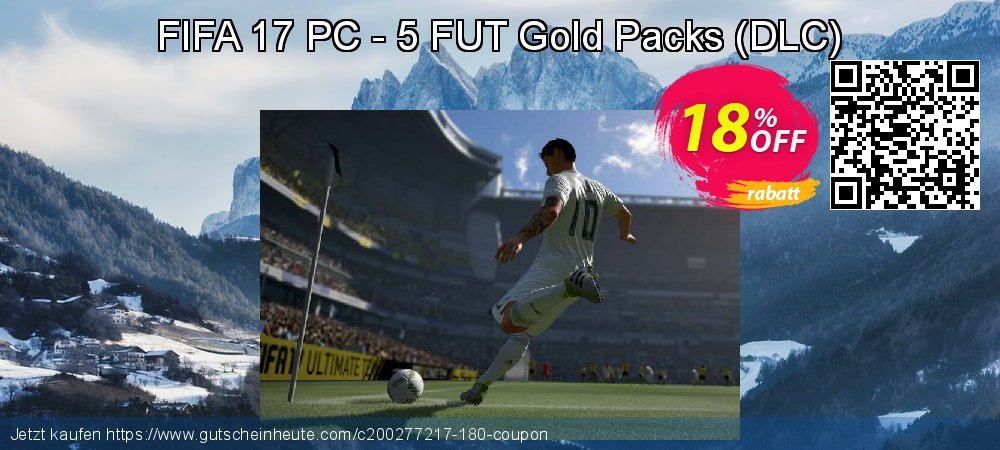 FIFA 17 PC - 5 FUT Gold Packs - DLC  großartig Außendienst-Promotions Bildschirmfoto