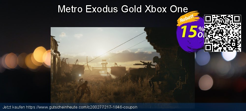 Metro Exodus Gold Xbox One genial Rabatt Bildschirmfoto