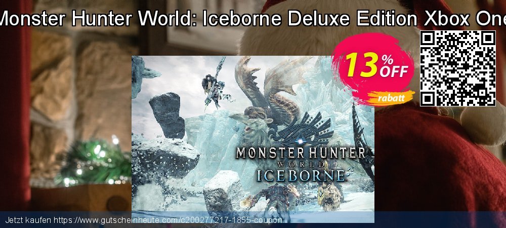 Monster Hunter World: Iceborne Deluxe Edition Xbox One erstaunlich Verkaufsförderung Bildschirmfoto