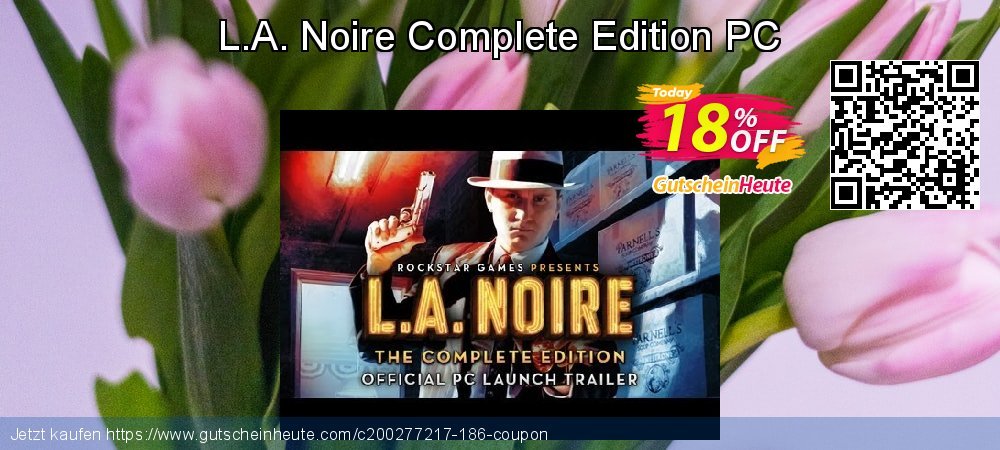 L.A. Noire Complete Edition PC wundervoll Rabatt Bildschirmfoto