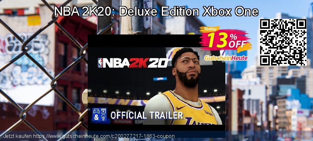 NBA 2K20: Deluxe Edition Xbox One verblüffend Rabatt Bildschirmfoto