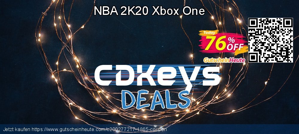 NBA 2K20 Xbox One überraschend Preisnachlässe Bildschirmfoto