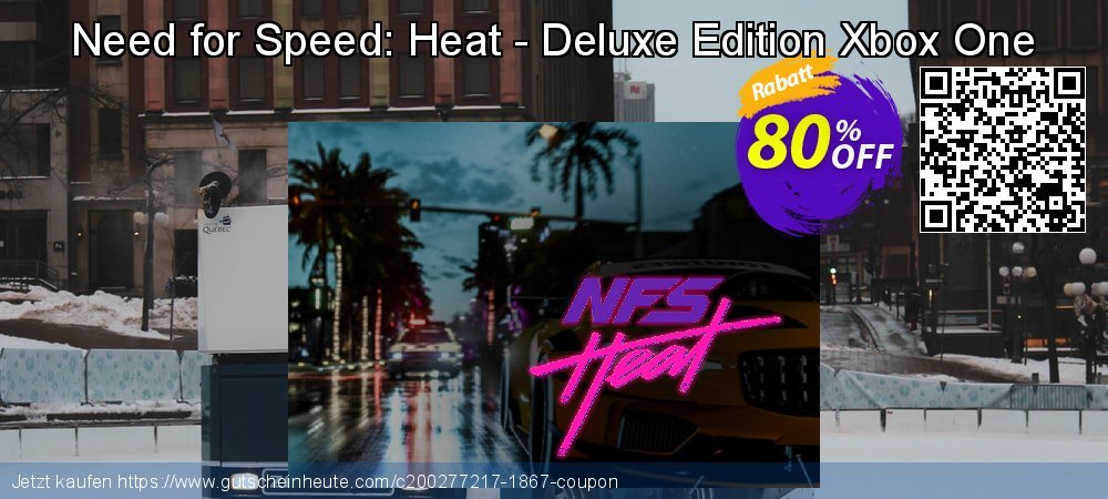 Need for Speed: Heat - Deluxe Edition Xbox One verwunderlich Promotionsangebot Bildschirmfoto