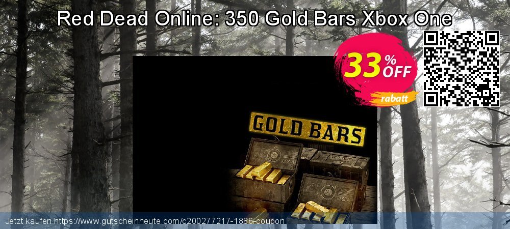 Red Dead Online: 350 Gold Bars Xbox One erstaunlich Diskont Bildschirmfoto