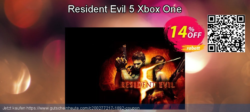 Resident Evil 5 Xbox One super Preisreduzierung Bildschirmfoto
