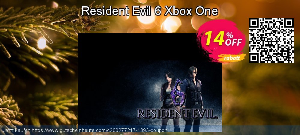 Resident Evil 6 Xbox One wunderschön Preisnachlass Bildschirmfoto