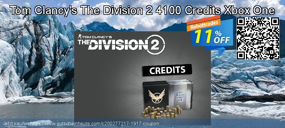 Tom Clancy's The Division 2 4100 Credits Xbox One erstaunlich Angebote Bildschirmfoto