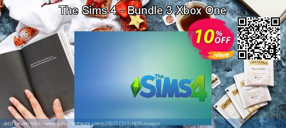 The Sims 4 - Bundle 3 Xbox One verblüffend Außendienst-Promotions Bildschirmfoto