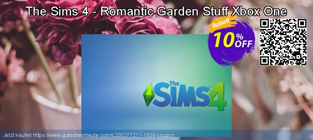 The Sims 4 - Romantic Garden Stuff Xbox One umwerfenden Nachlass Bildschirmfoto