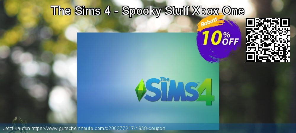 The Sims 4 - Spooky Stuff Xbox One aufregende Ermäßigung Bildschirmfoto