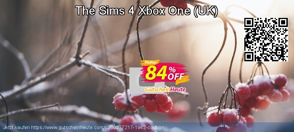 The Sims 4 Xbox One - UK  exklusiv Außendienst-Promotions Bildschirmfoto