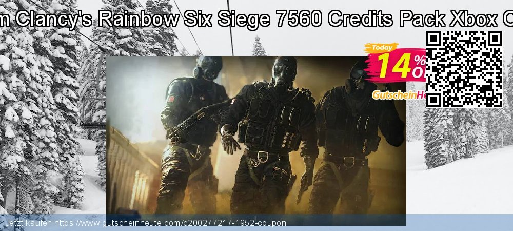 Tom Clancy's Rainbow Six Siege 7560 Credits Pack Xbox One wunderbar Promotionsangebot Bildschirmfoto