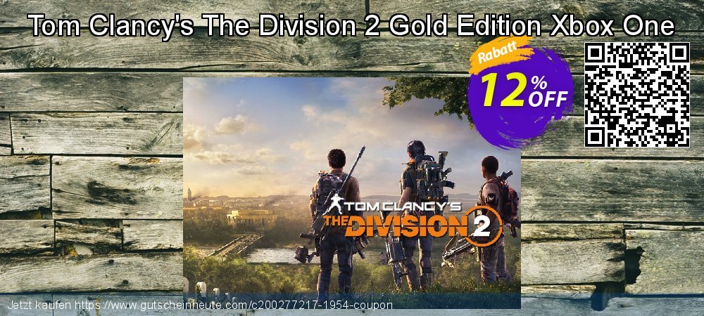 Tom Clancy's The Division 2 Gold Edition Xbox One super Diskont Bildschirmfoto