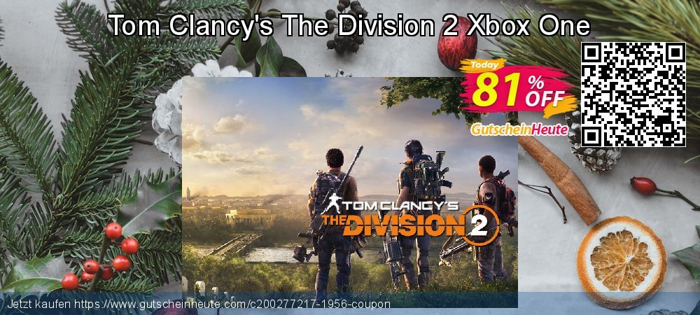 Tom Clancy's The Division 2 Xbox One verblüffend Disagio Bildschirmfoto