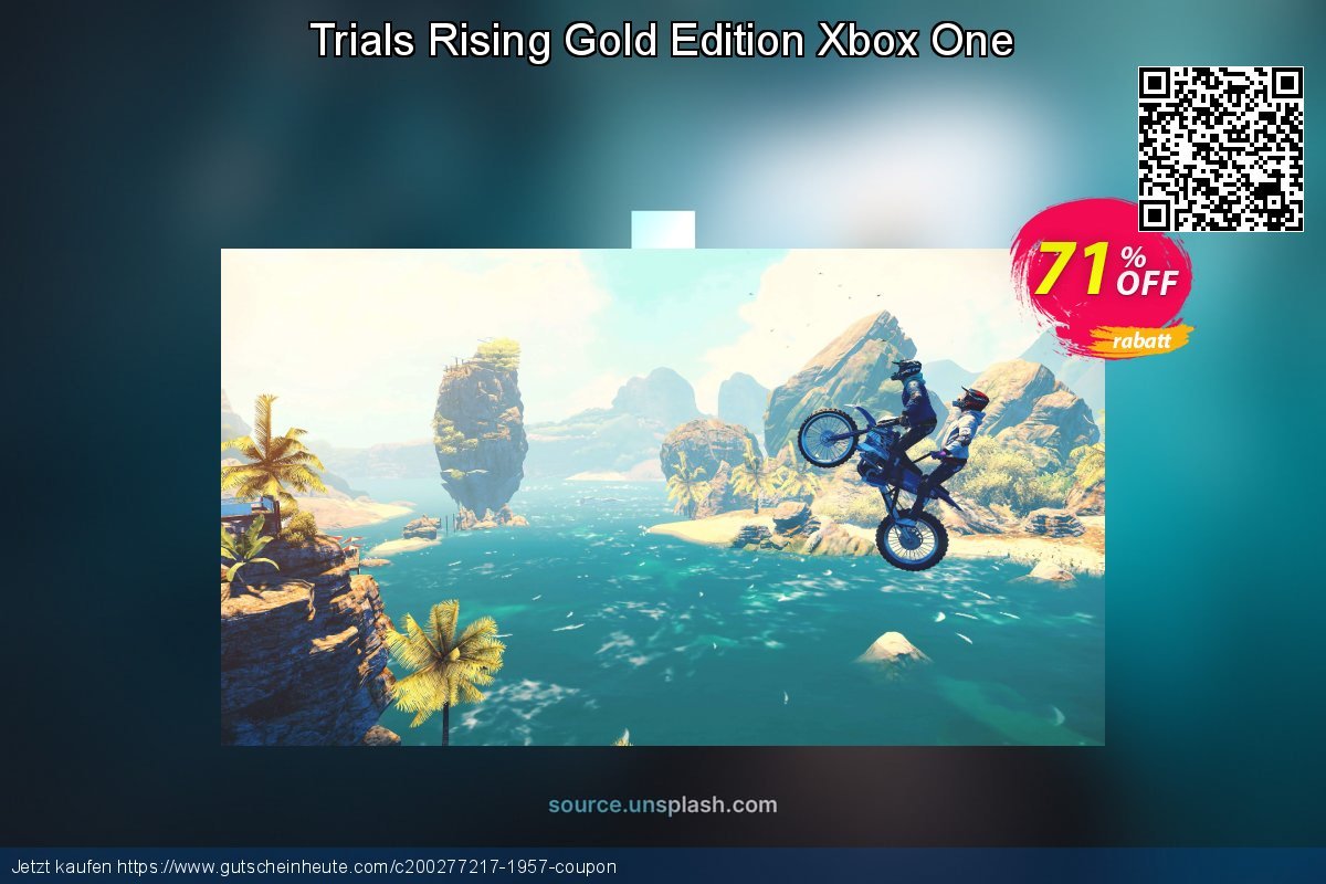 Trials Rising Gold Edition Xbox One wundervoll Verkaufsförderung Bildschirmfoto