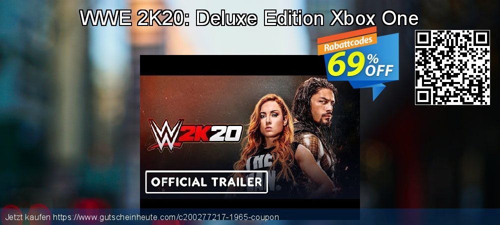 WWE 2K20: Deluxe Edition Xbox One aufregenden Rabatt Bildschirmfoto