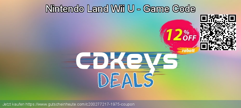 Nintendo Land Wii U - Game Code ausschließlich Ausverkauf Bildschirmfoto