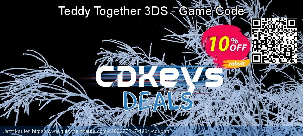 Teddy Together 3DS - Game Code atemberaubend Preisnachlässe Bildschirmfoto