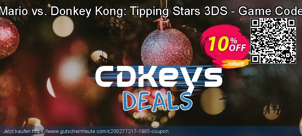 Mario vs. Donkey Kong: Tipping Stars 3DS - Game Code super Angebote Bildschirmfoto