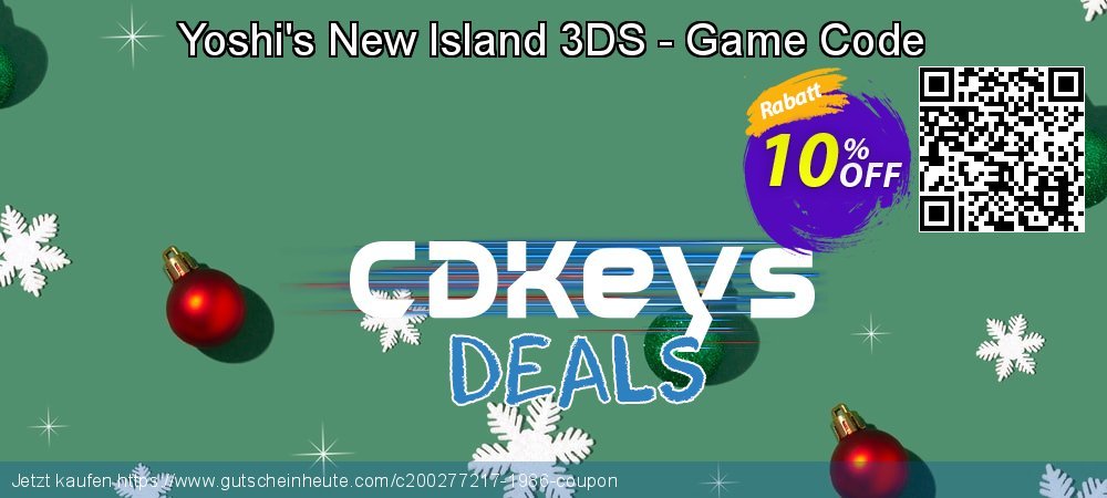 Yoshi's New Island 3DS - Game Code wunderschön Promotionsangebot Bildschirmfoto