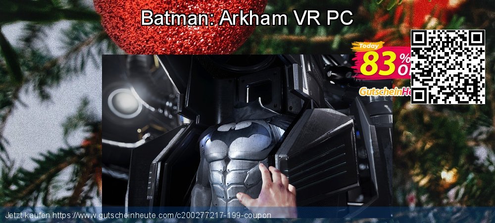 Batman: Arkham VR PC genial Preisnachlass Bildschirmfoto