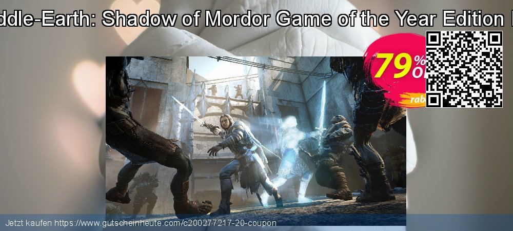 Middle-Earth: Shadow of Mordor Game of the Year Edition PC aufregenden Rabatt Bildschirmfoto