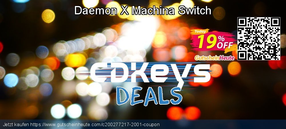 Daemon X Machina Switch genial Preisnachlässe Bildschirmfoto