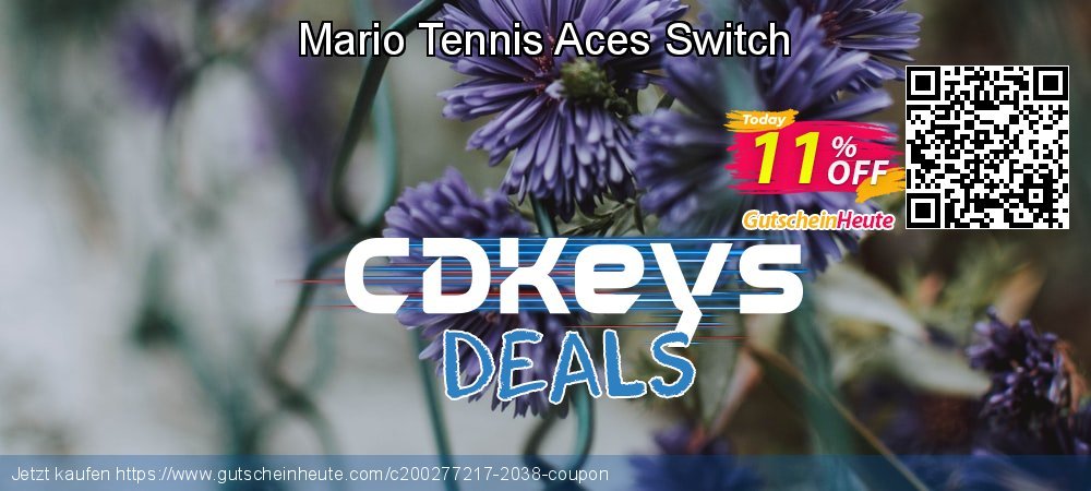 Mario Tennis Aces Switch ausschließenden Nachlass Bildschirmfoto