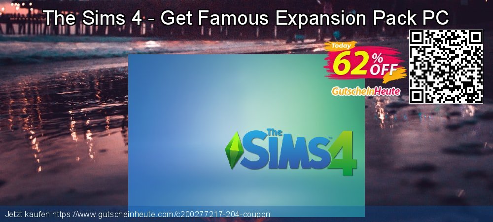 The Sims 4 - Get Famous Expansion Pack PC ausschließlich Ermäßigungen Bildschirmfoto