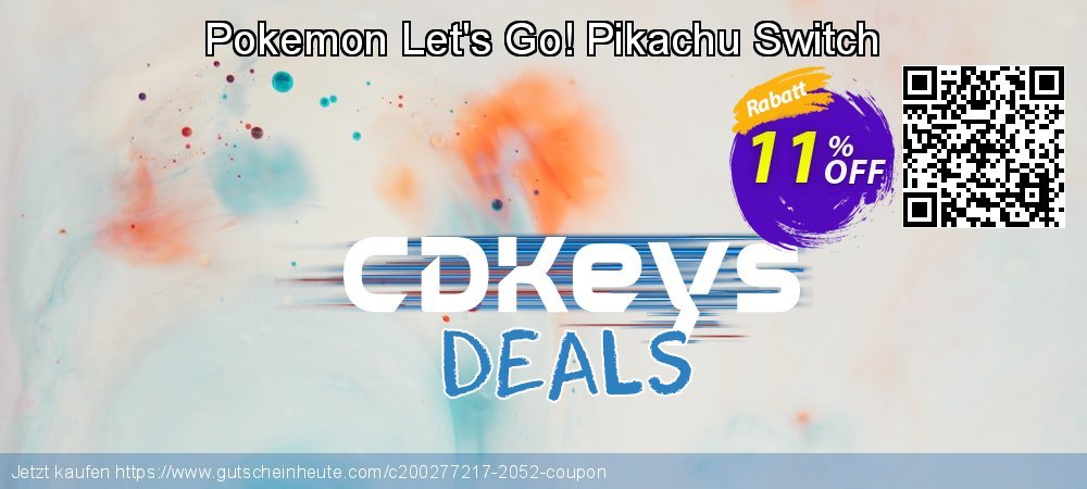 Pokemon Let's Go! Pikachu Switch formidable Preisnachlässe Bildschirmfoto