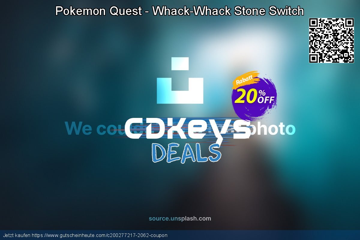Pokemon Quest - Whack-Whack Stone Switch aufregende Preisreduzierung Bildschirmfoto