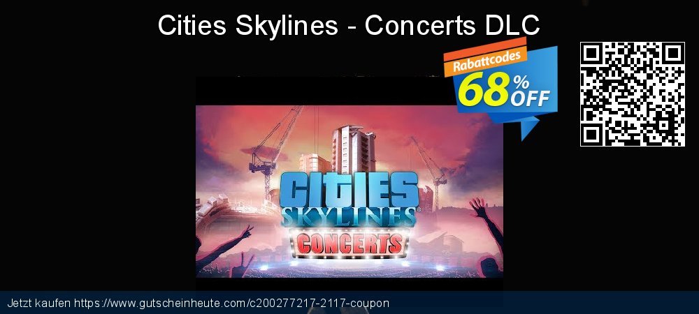 Cities Skylines - Concerts DLC Exzellent Sale Aktionen Bildschirmfoto