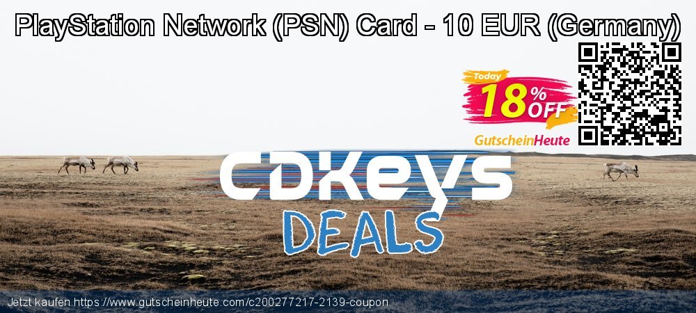 PlayStation Network - PSN Card - 10 EUR - Germany  atemberaubend Promotionsangebot Bildschirmfoto