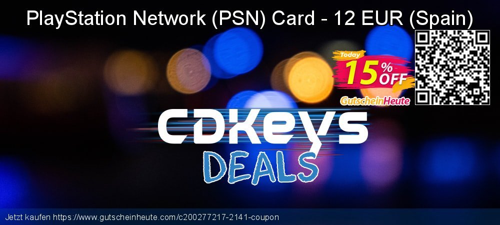 PlayStation Network - PSN Card - 12 EUR - Spain  wunderschön Diskont Bildschirmfoto