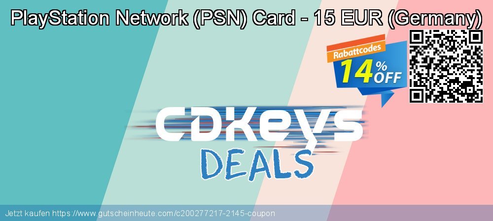PlayStation Network - PSN Card - 15 EUR - Germany  formidable Ausverkauf Bildschirmfoto