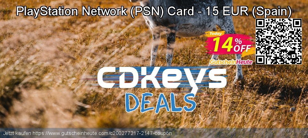 PlayStation Network - PSN Card - 15 EUR - Spain  toll Preisreduzierung Bildschirmfoto