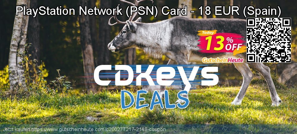 PlayStation Network - PSN Card - 18 EUR - Spain  Exzellent Preisnachlass Bildschirmfoto