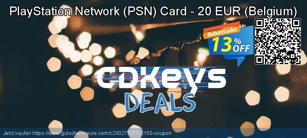 PlayStation Network - PSN Card - 20 EUR - Belgium  faszinierende Beförderung Bildschirmfoto