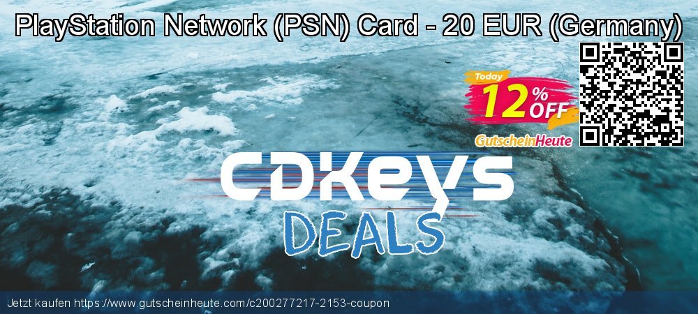 PlayStation Network - PSN Card - 20 EUR - Germany  umwerfenden Ermäßigungen Bildschirmfoto